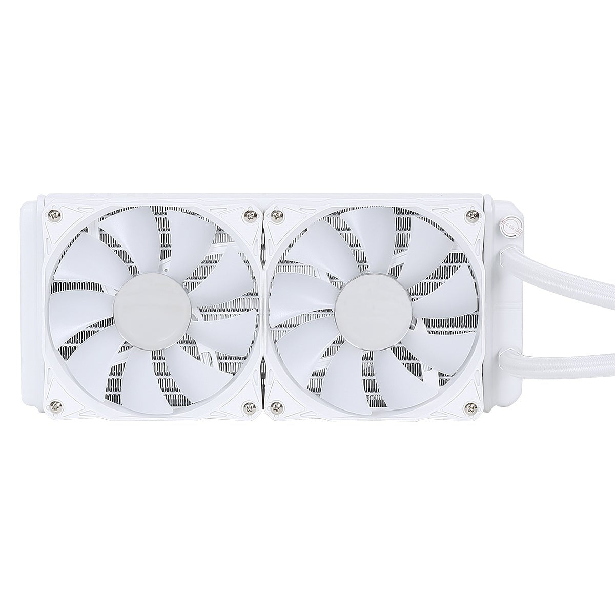 Pro Glacier Watercooler 240mm White ARGB Infinity - Pink Parsnip Computers
