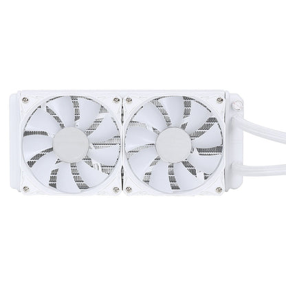 Pro Glacier Watercooler 240mm White ARGB Infinity - Pink Parsnip Computers