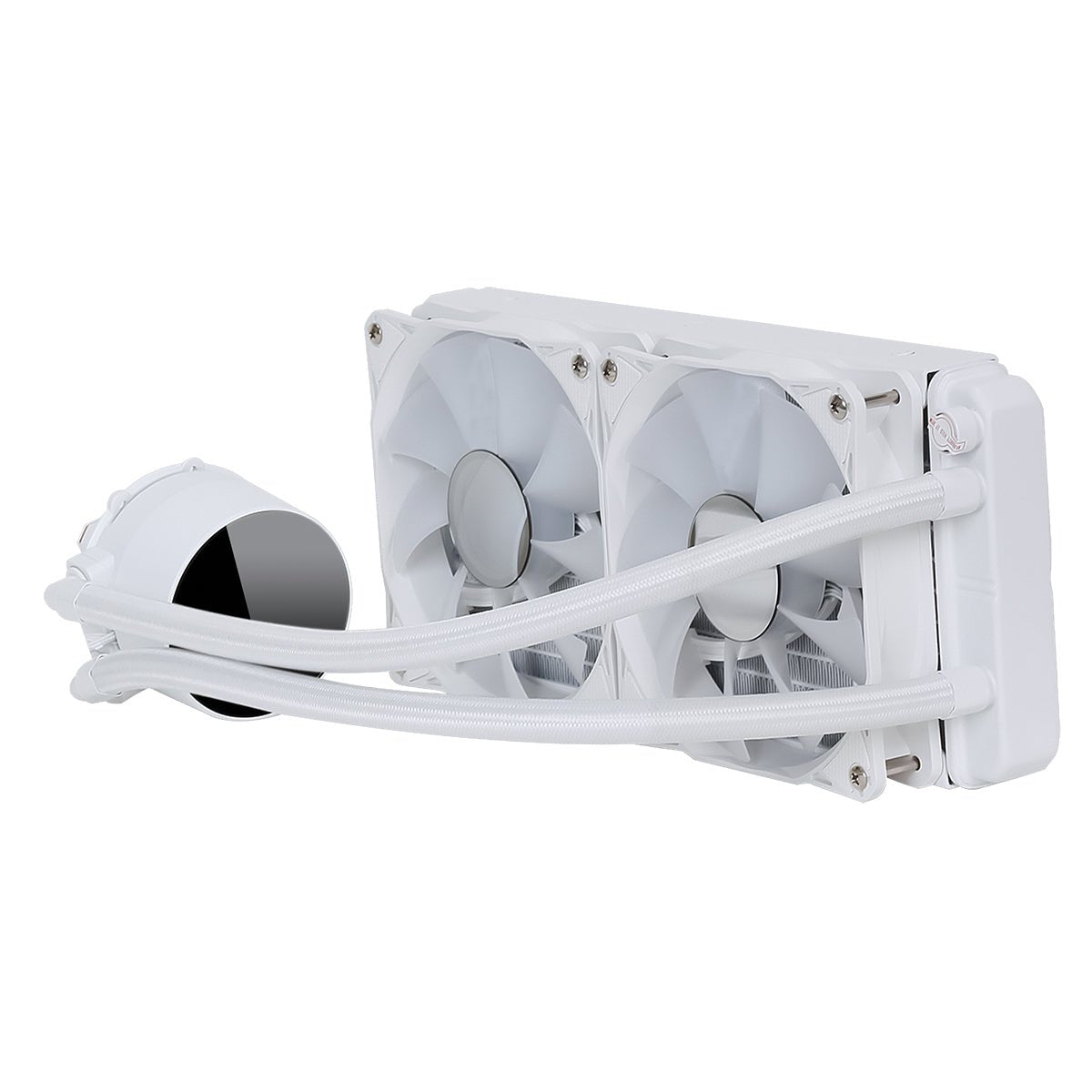 Pro Glacier Watercooler 240mm White ARGB Infinity - Pink Parsnip Computers