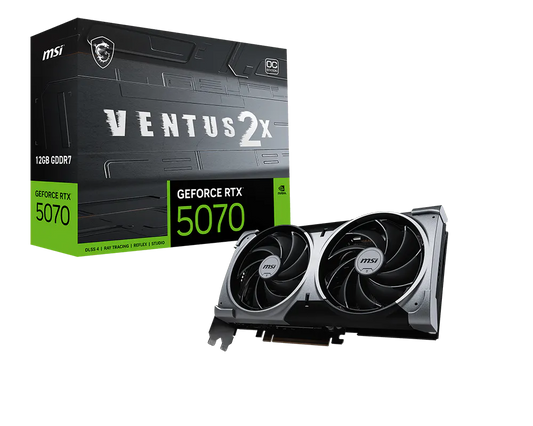 MSI RTX 5070 12GB VENTUS 2X OC