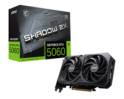 MSI 5060 8GB SHADOW 2X OC BULK