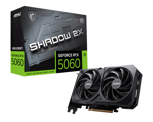 MSI 5060 8GB SHADOW 2X OC BULK