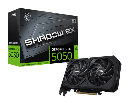 MSI RTX 5050 8GB SHADOW 2X OC