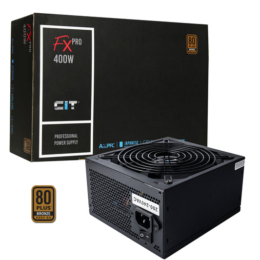 CiT 400W FX Pro 14cm Fan APFC 80 Plus