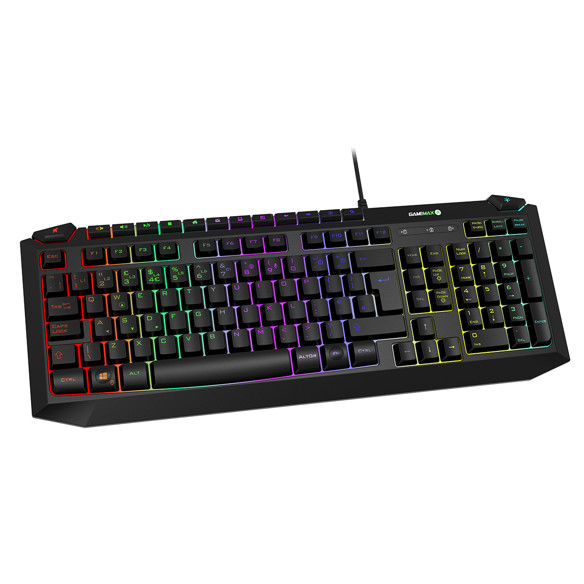 Pulse 4 - in - 1 Keyboard Mouse Headset Mouse Pad Combo Kit - Pink Parsnip Computers