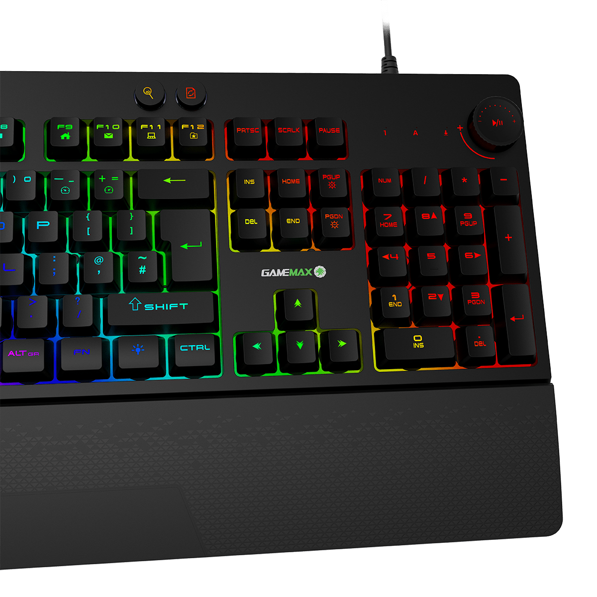 Pulse 4 - in - 1 Pro Keyboard Mouse Headset Mouse Pad Combo Kit - Pink Parsnip Computers