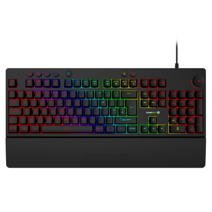 Pulse 4 - in - 1 Pro Keyboard Mouse Headset Mouse Pad Combo Kit - Pink Parsnip Computers