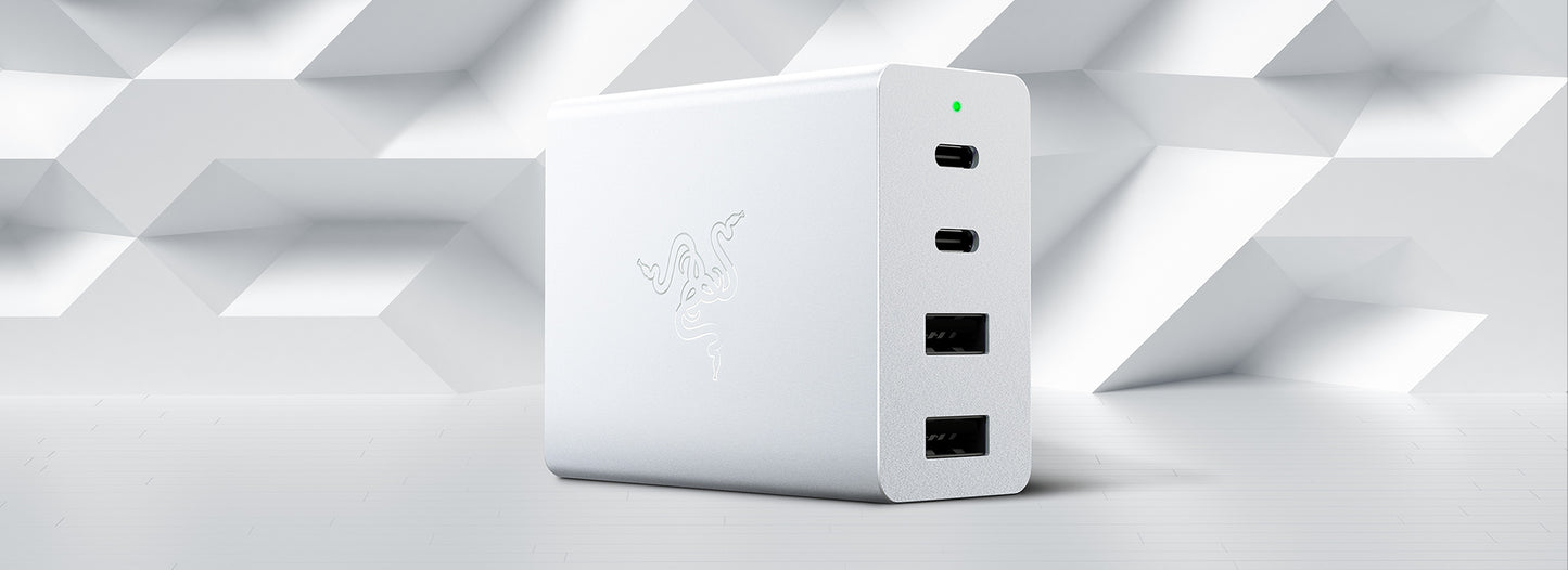 RAZER USB-C 130W GAN CHARGER - MERCURY