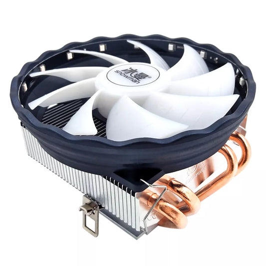 4-Heat Pipe CPU Cooler – PWM 4-Pin PC Radiator Cooling Fan