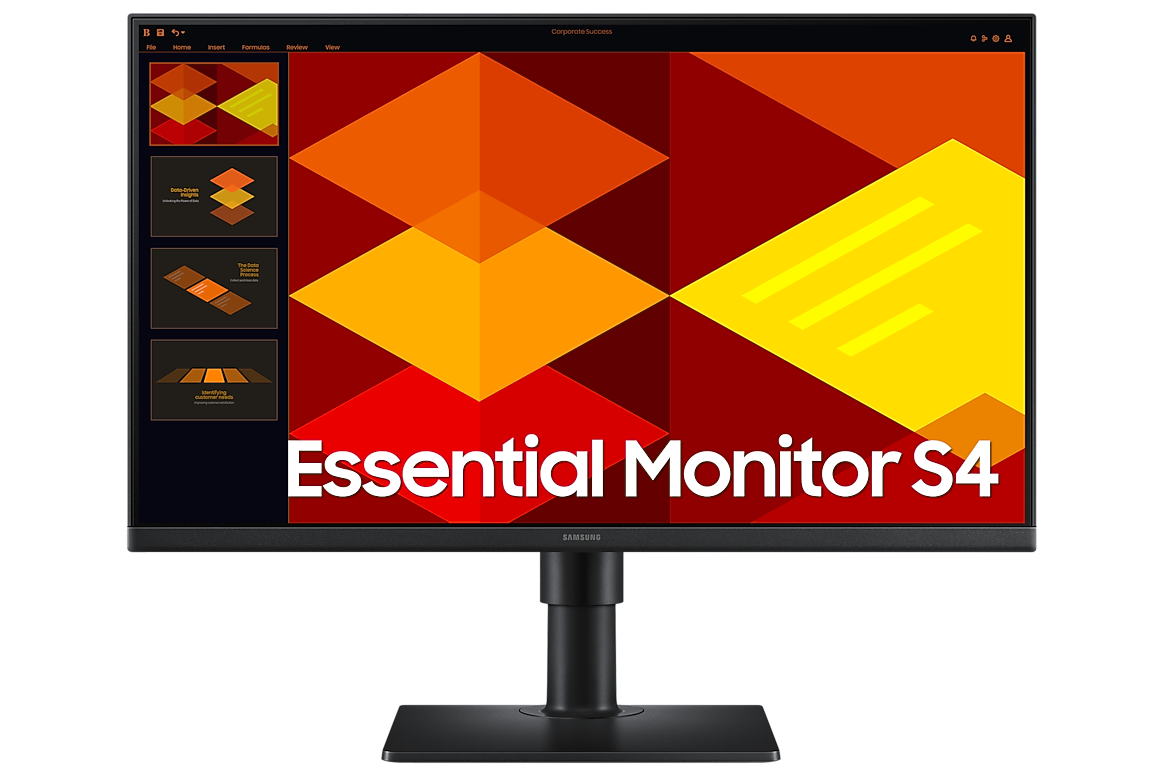 Samsung S40GD 24 inch LS24D400GAUXXU monitor, front view
