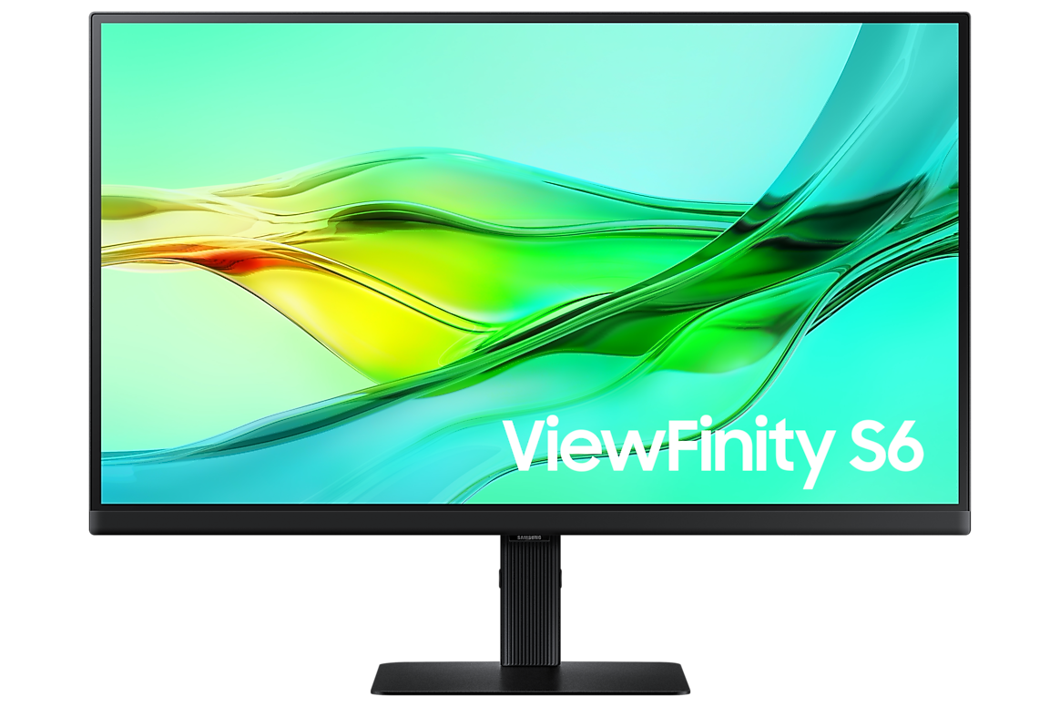 Samsung ViewFinity S6 S60UD 27 inch LS27D600UAUXXU monitor, front view