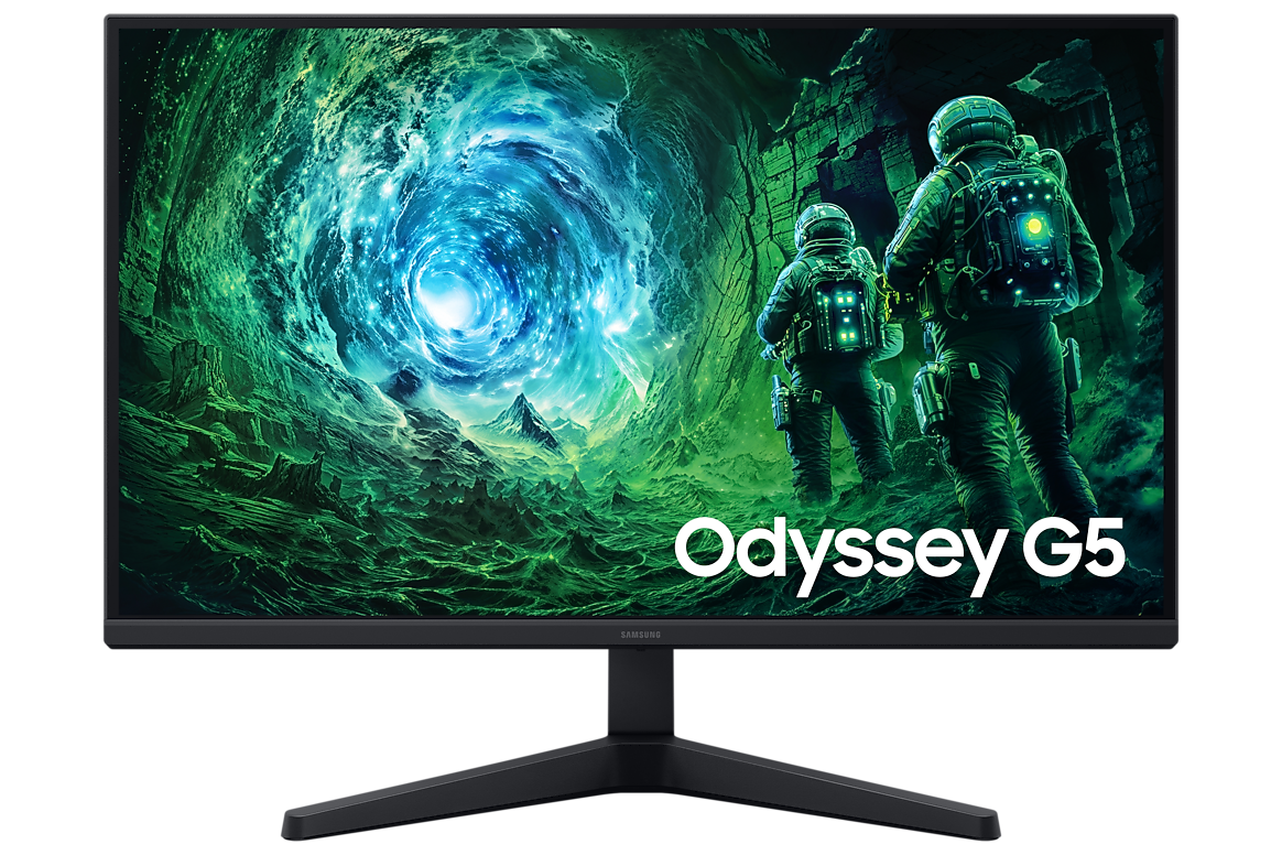 Samsung Odyssey G5 G53F 27 inch LS27FG530EUXXU, front view