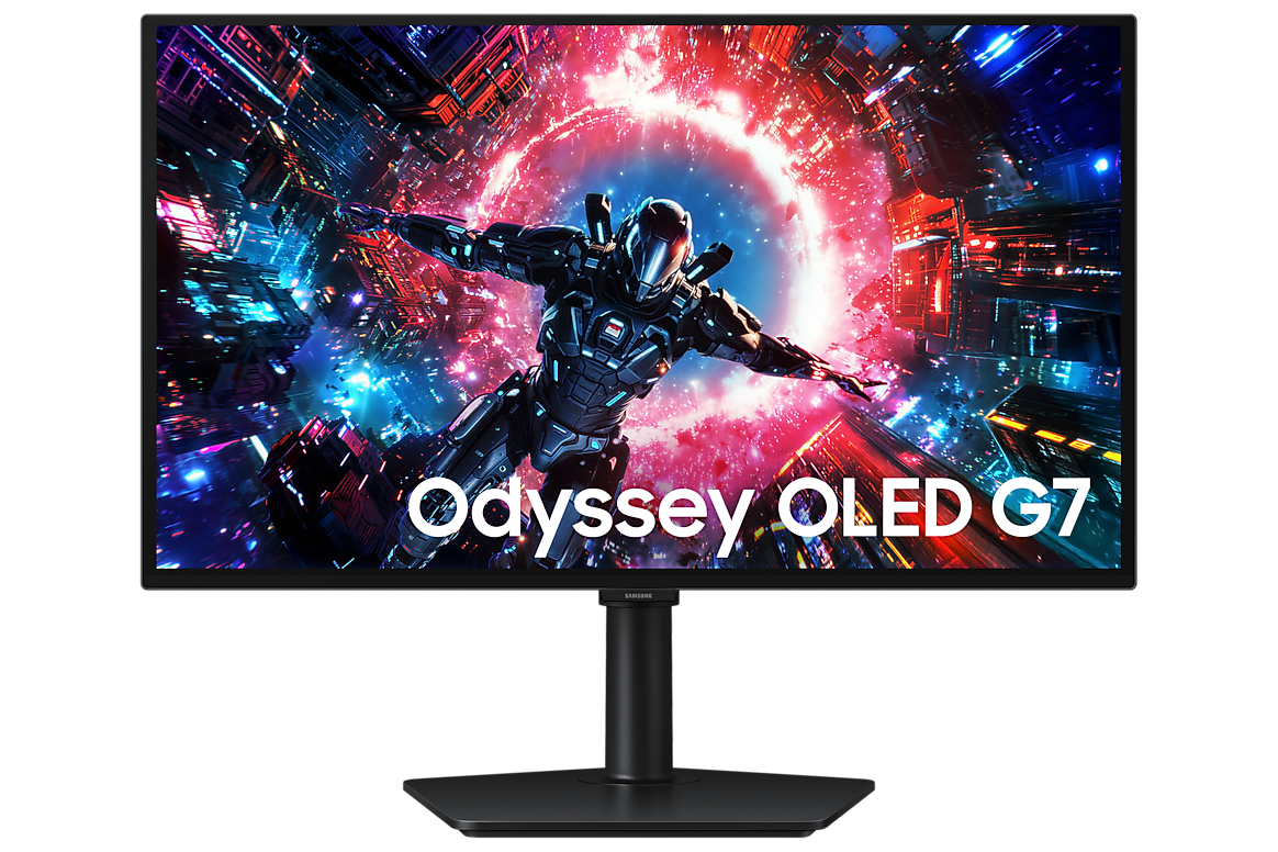Samsung Odyssey OLED G7 G70SH 27 inch LS27HG702SUXXU, front view