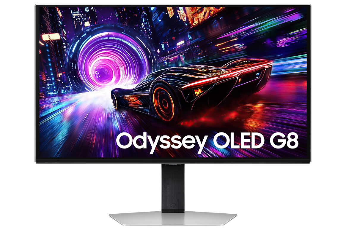 Samsung Odyssey OLED G8 G81SF 32 inch LS32FG810SUXXU, front view