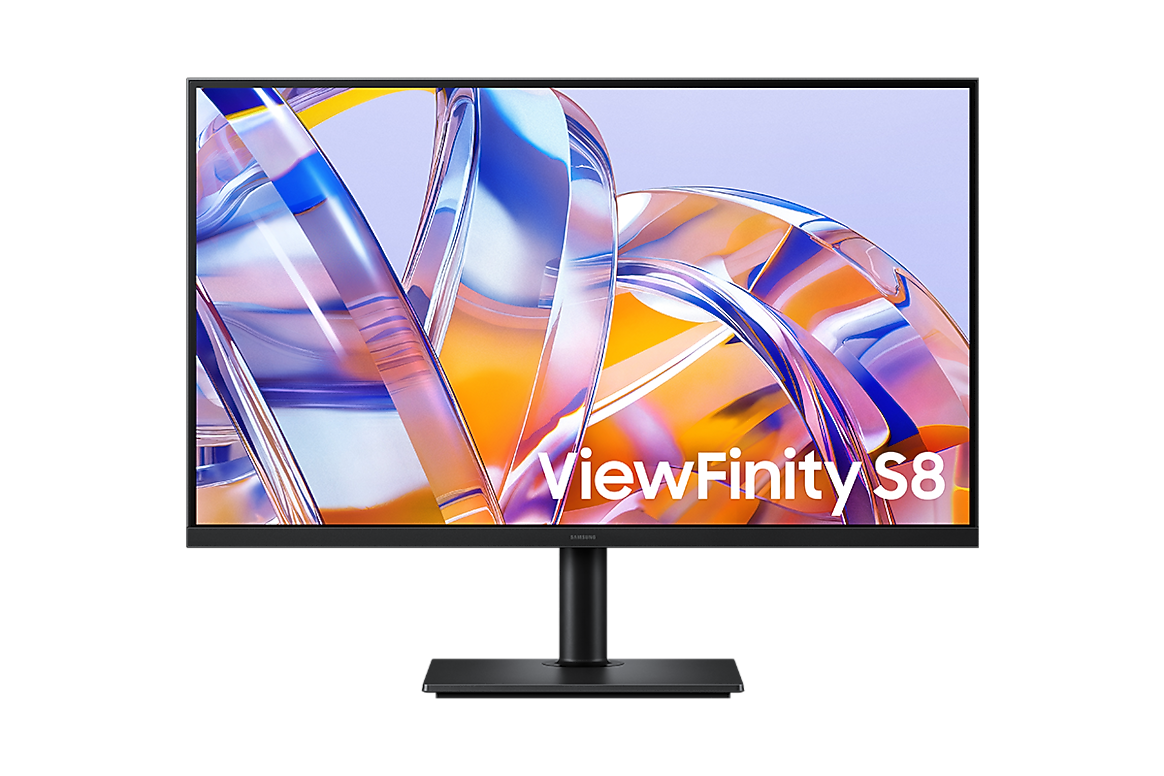 Samsung ViewFinity S8 S80UH 32 inch S32H800UAU monitor, front view