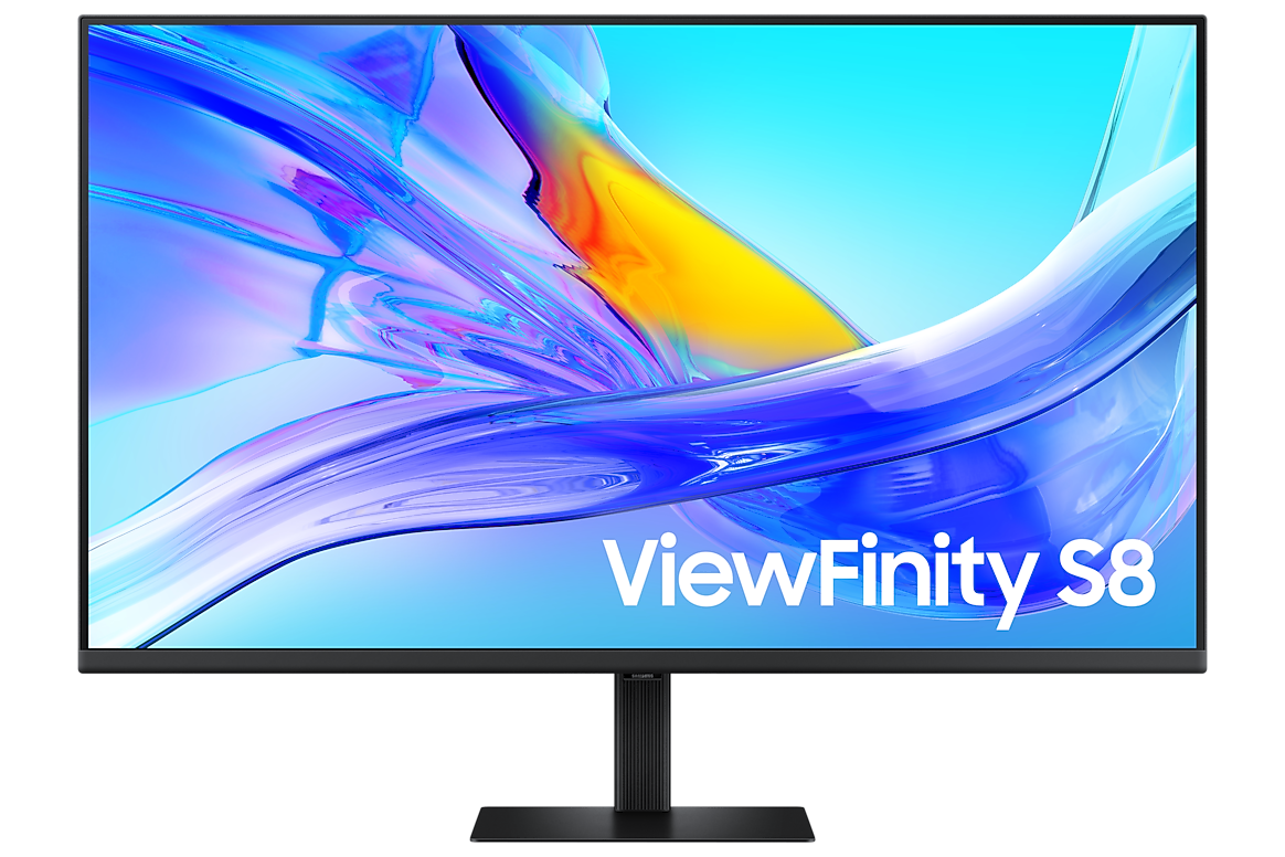 Samsung ViewFinity S8 S80UD 37 inch LS37D800UAUXXU monitor, front view