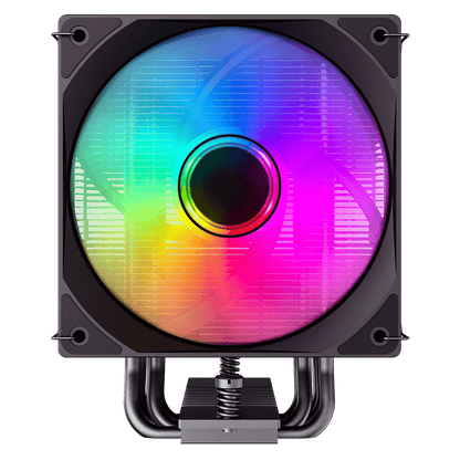 Sigma 550 Black ARGB CPU Cooler With 120mm PWM ARGB Infinity Fan 5 x 6mm Heat Pipes TDP 220W - Pink Parsnip Computers
