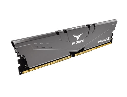 Team T - Force Vulcan Z 16GB Kit (2 x 8GB), DDR4, 3200MHz (PC4 - 25600), CL16, XMP 2.0, DIMM Memory, Grey - Pink Parsnip Computers