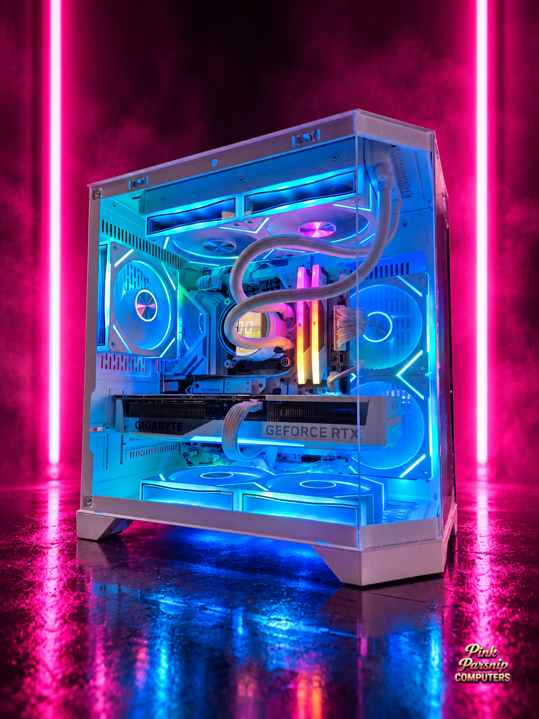 The Eclipse 5070 Ti gaming PC by Pink Parsnip Computers
