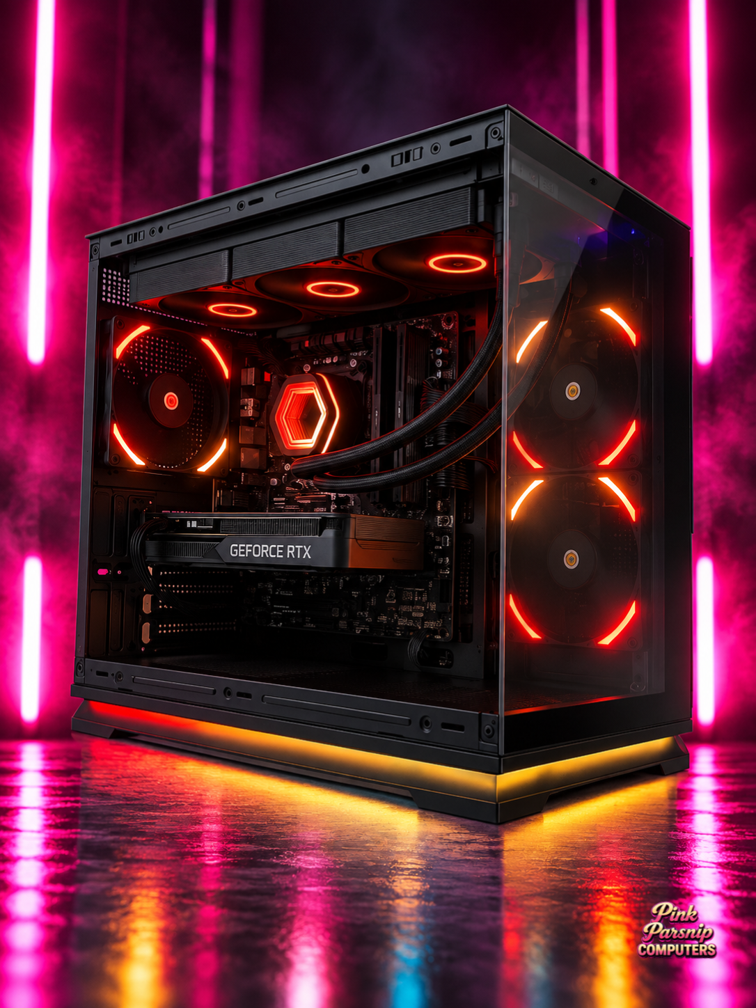 The Uppercut gaming PC by Pink Parsnip Computers