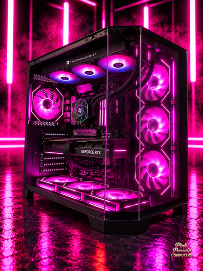 The Vanguard gaming PC by Pink Parsnip Computers