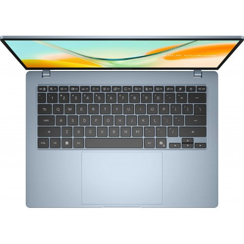 ASUS VivoBook S14 S5408QA Light Blue manufacturer chassis view 2