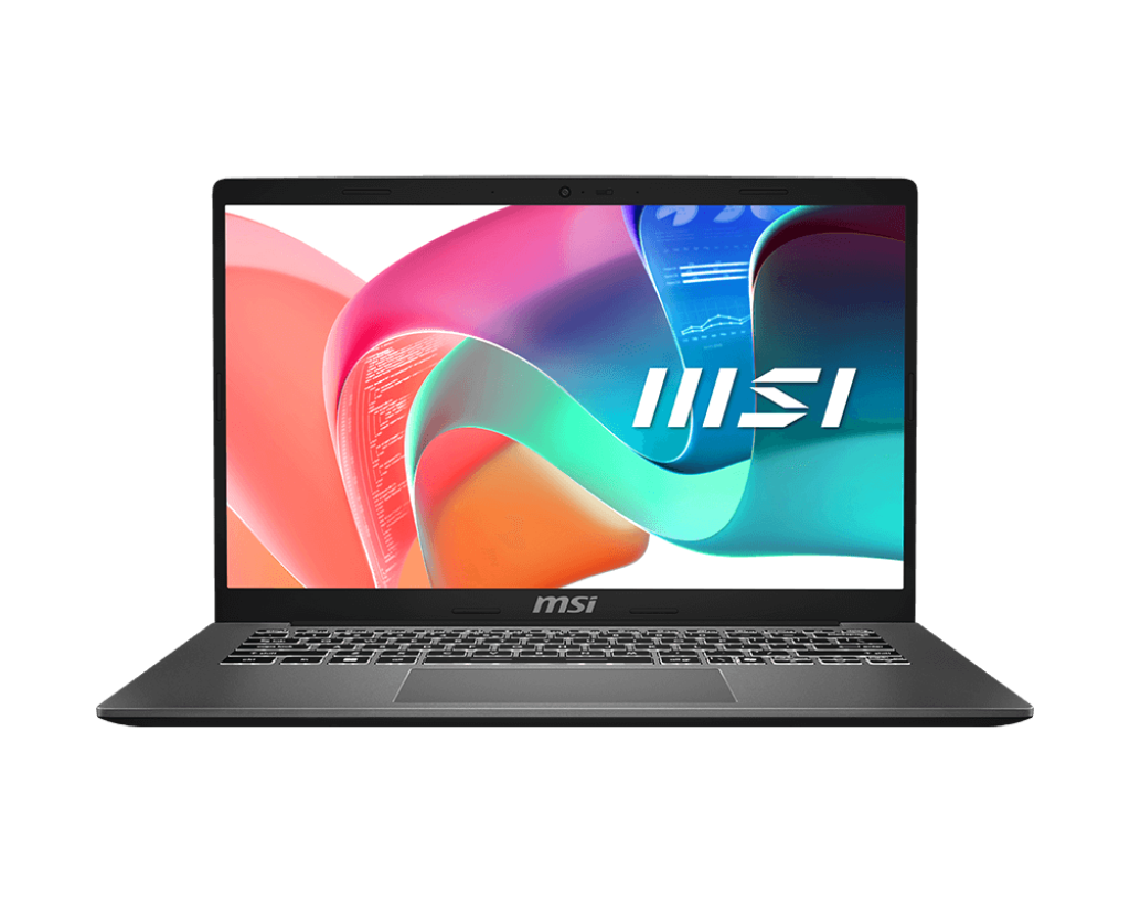 MSI Modern 14 F1MG Black chassis photograph 1