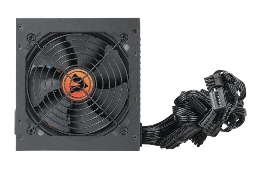 Vida 500W ATX PSU, 80+ Bronze, Fluid Dynamic Ultra - Quiet Fan, PCIe, Flat Black Cables, Power Lead Not Included, Black - Pink Parsnip Computers