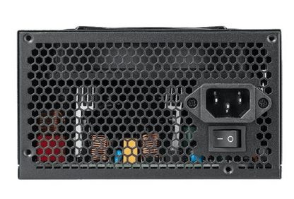 Vida 500W ATX PSU, 80+ Bronze, Fluid Dynamic Ultra - Quiet Fan, PCIe, Flat Black Cables, Power Lead Not Included, Black - Pink Parsnip Computers