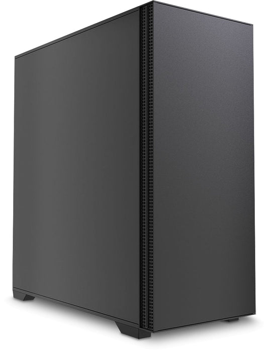 Vida Stealth Silent Black ATX PC Case - Airflow Design