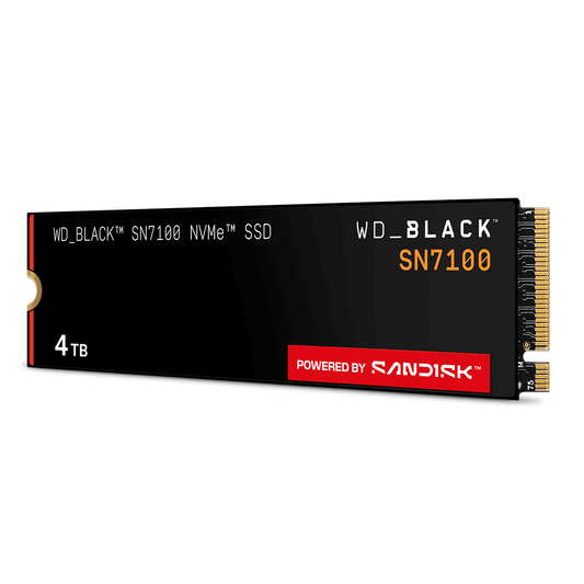 WD SSD BLACK SN7100 M.2 PCIE 4TB